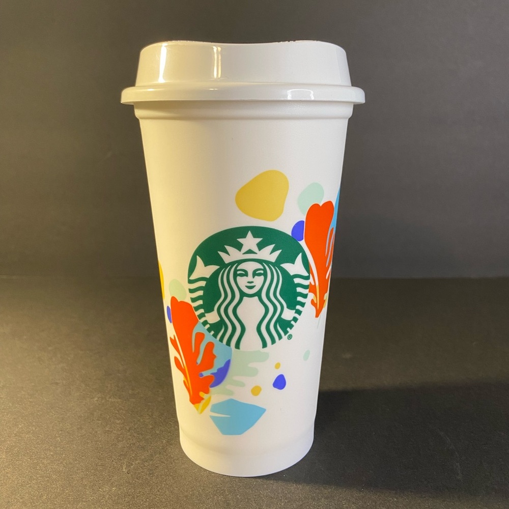 2019 summer 16oz leaf cup Starbucks reusable cup